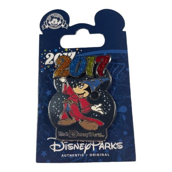 Disney Accessories - Walt Disney World 2017 Sorcerer Mickey Mouse Pin